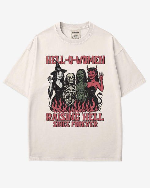 Hell-O-Women Raising Hell Since Forever Shirt