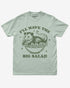 I'll Have The Big Salad shirt in bay color with funny retro opossum in salad bowl graphic