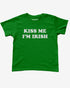 Kiss Me I'm Irish Baby Tee