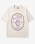 Love Potion Halloween Shirt in ivory color with retro potion label and heart graphic design
