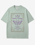 Moth Wings Tonic Shirt in bay with retro potion label moth graphic