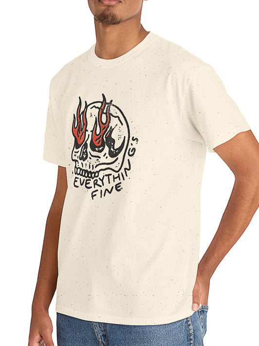Everything Is Fine Shirt In Natural Color