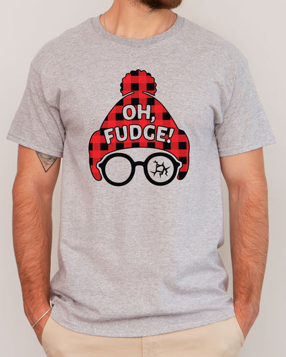 Oh Fudge shirt in sport grey color