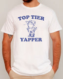 Top Tier Yapper Shirt white