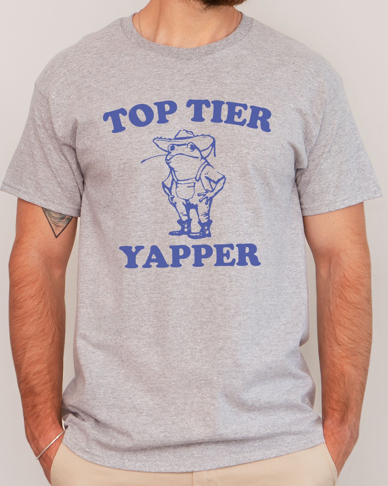 Top Tier Yapper Shirt sport grey