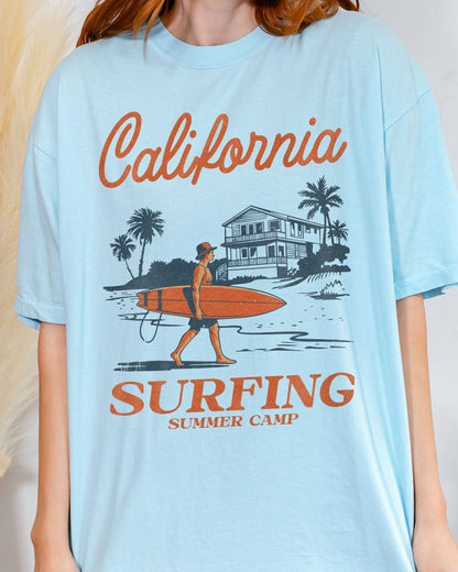 California Surfing Summer Camp Shirt