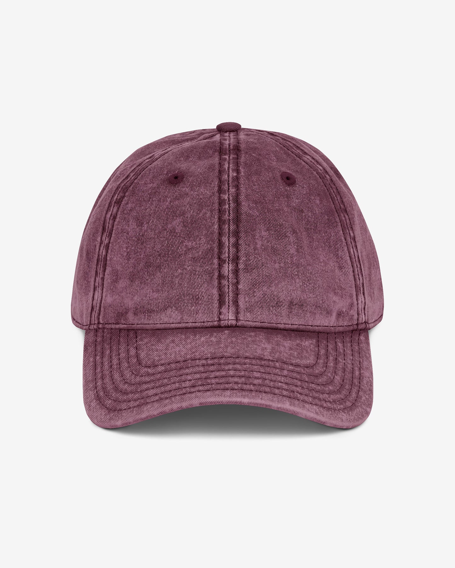 Vintage cap in maroon color