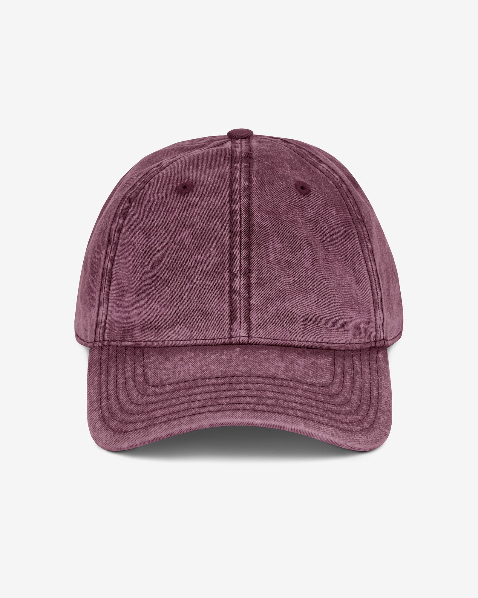 Vintage cap in maroon color