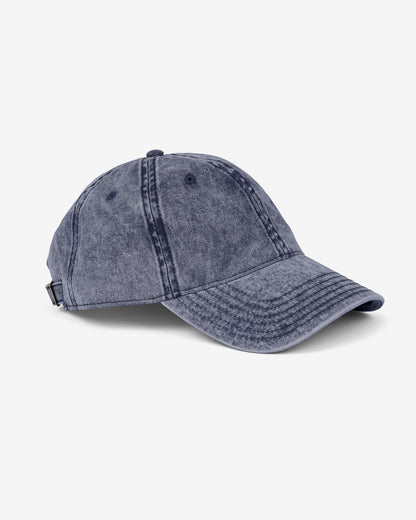 Vintage cap in navy color
