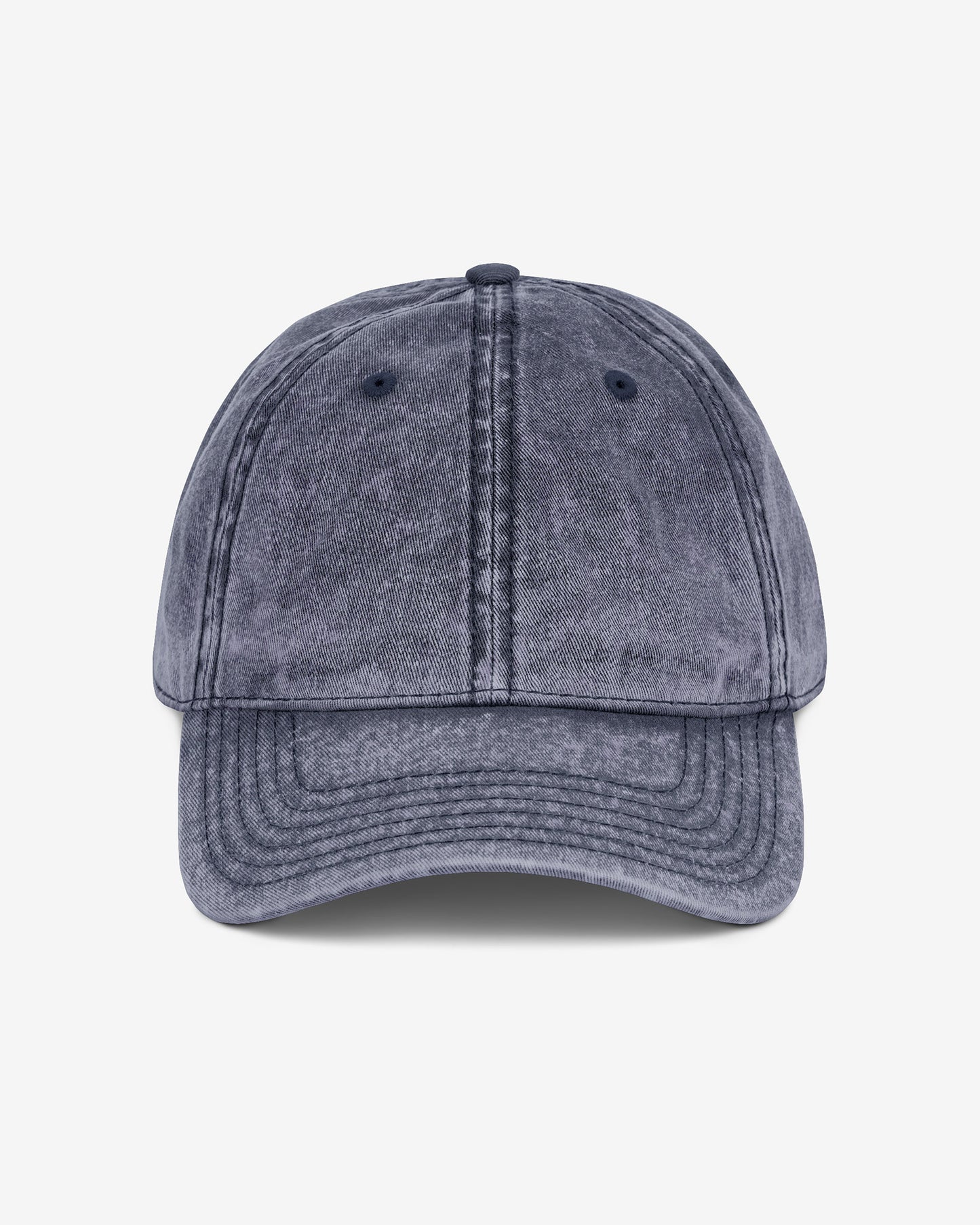 Vintage cap in navy color