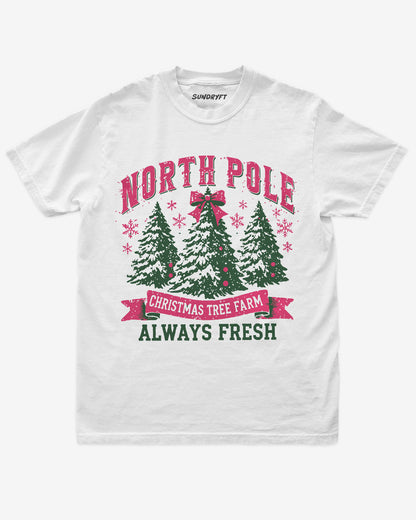North Pole Christmas Tree Farm Shirt