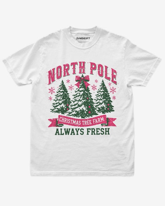 North Pole Christmas Tree Farm Shirt