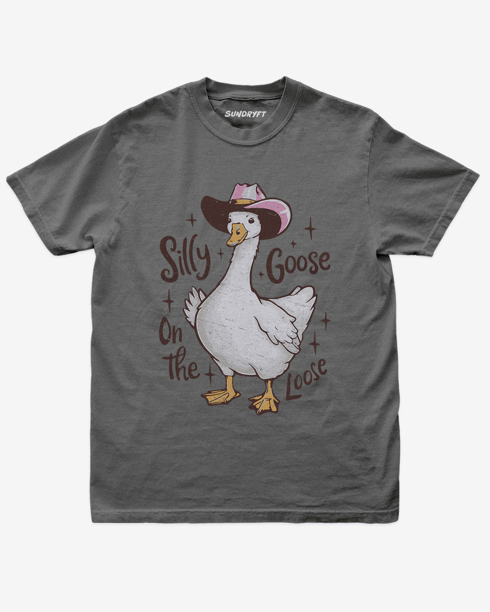 Silly Goose On The Loose shirt in pepper