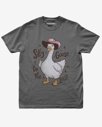 Silly Goose On The Loose shirt in pepper
