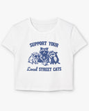 Support Your Local Street Cats Baby Tee