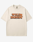 Flat Lay Wild Honey shirt in ivory color