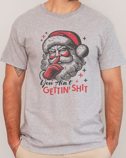 you aint gettin shit shirt in sport gray color